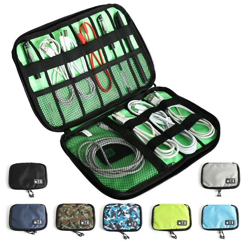 Storage Bag Travel Digital Electronic Accessories Pouch Gadget Organizer USB Cable Case USB Charger Power Bank Holder Kit Bag
Storage Bag Travel Digital Electronic Accessories Pouch Gadget Organizer USB Cable Case USB Charger Power Bank Holder Kit Bag