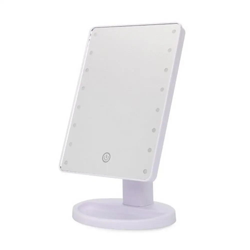 LED Lighted Makeup Mirror With Light Lamp Touch Screen Dimmer Switch Cosmetic Beauty Desktop Stand Makeup Mirror
LED Lighted Makeup Mirror With Light Lamp Touch Screen Dimmer Switch Cosmetic Beauty Desktop Stand Makeup Mirror