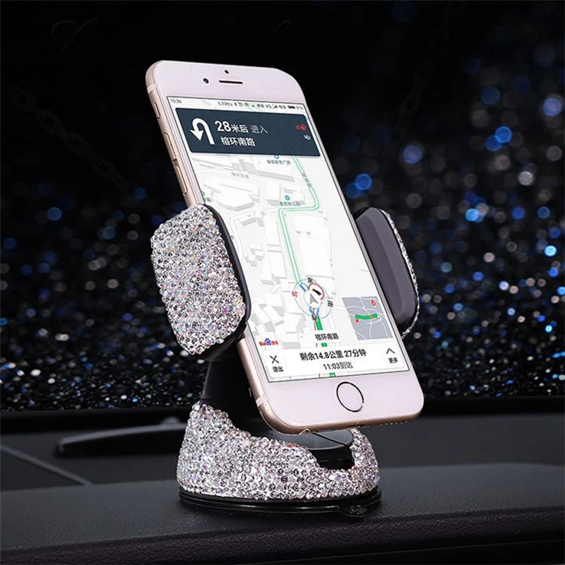 Bling Rhinestones Cell Phone Holder for Car Multifunction Cute Car Accessories Girls Women Decoration Dashboard Crystal Diamond
Bling Rhinestones Cell Phone Holder for Car Multifunction Cute Car Accessories Girls Women Decoration Dashboard Crystal Diamond