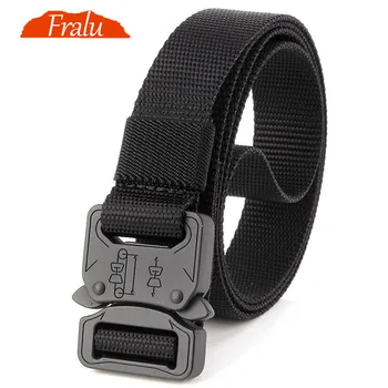 FRALU Combat Safety Knock Off Tactical Belt Men Military Equipment Heavy Duty US Army Belts Metal Buckle Nylon Waistband 2.5cm
FRALU Combat Safety Knock Off Tactical Belt Men Military Equipment Heavy Duty US Army Belts Metal Buckle Nylon Waistband 2.5cm