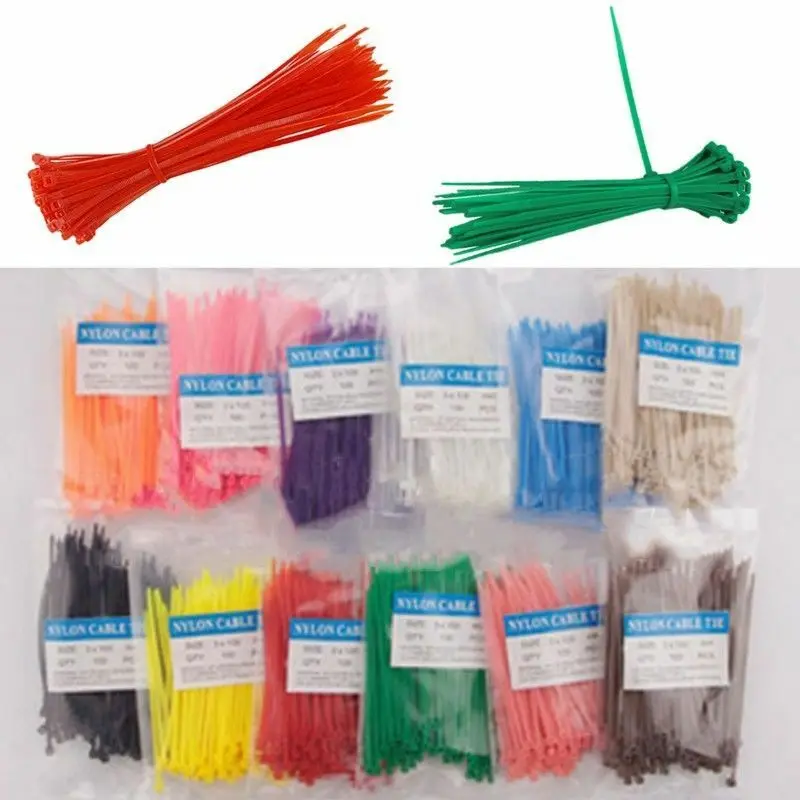 100/Lot 3*150mm width 2.5mm Colorful Factory Standard Self-locking Plastic Nylon Cable Ties,Wire Zip Tie 3x150
100/Lot 3*150mm width 2.5mm Colorful Factory Standard Self-locking Plastic Nylon Cable Ties,Wire Zip Tie 3x150