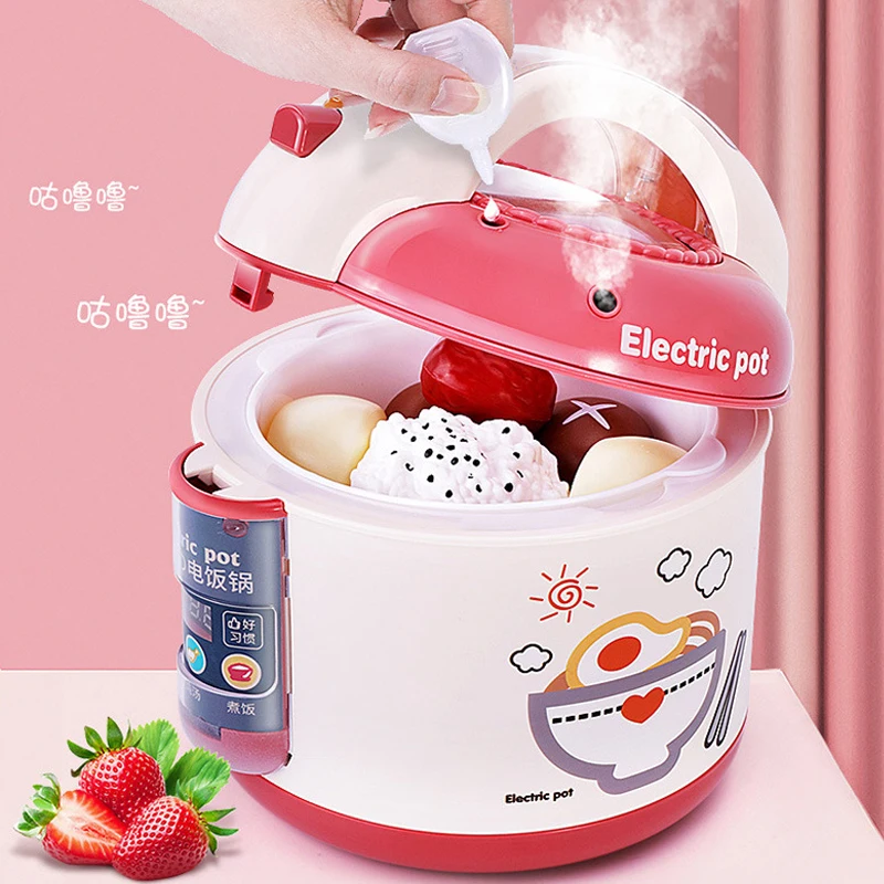 Children's Simulation Small Kitchen Rice Cooker Toy Parent-Child Interaction Pretend Play House Role Playing Girls Toys Gifts
Children's Simulation Small Kitchen Rice Cooker Toy Parent-Child Interaction Pretend Play House Role Playing Girls Toys Gifts