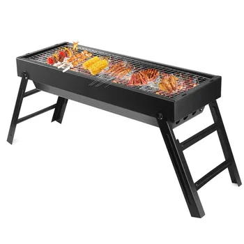 Charcoal Grill Barbecue Portable BBQ Desk Folding Grill Tabletop Outdoor Smoker BBQ for Picnic 60*22*31.5cm
Charcoal Grill Barbecue Portable BBQ Desk Folding Grill Tabletop Outdoor Smoker BBQ for Picnic 60*22*31.5cm