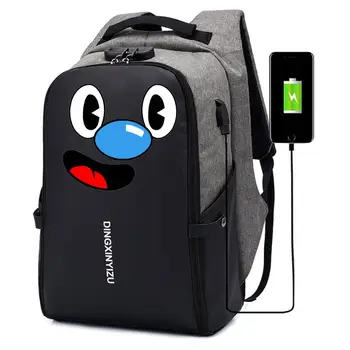 Game anime Cuphead Backpack USB Charging Anti-theft Knapsack UNISEX Travel bag teenagers Laptop bag school book Bags
Game anime Cuphead Backpack USB Charging Anti-theft Knapsack UNISEX Travel bag teenagers Laptop bag school book Bags