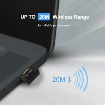 Wireless USB Bluetooth 5.0 Adapter Transmitter Music For Computer BT5.0 Dongle PC Tablet MINI Audio Laptop Receiver Adapter Z5M4
Wireless USB Bluetooth 5.0 Adapter Transmitter Music For Computer BT5.0 Dongle PC Tablet MINI Audio Laptop Receiver Adapter Z5M4
