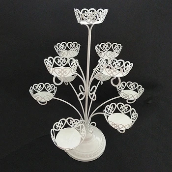 Wedding Dessert Party Cake Display Stand European Iron 11 Cup Cake Stand White Tree Shaped Cup Cake Stand
Wedding Dessert Party Cake Display Stand European Iron 11 Cup Cake Stand White Tree Shaped Cup Cake Stand