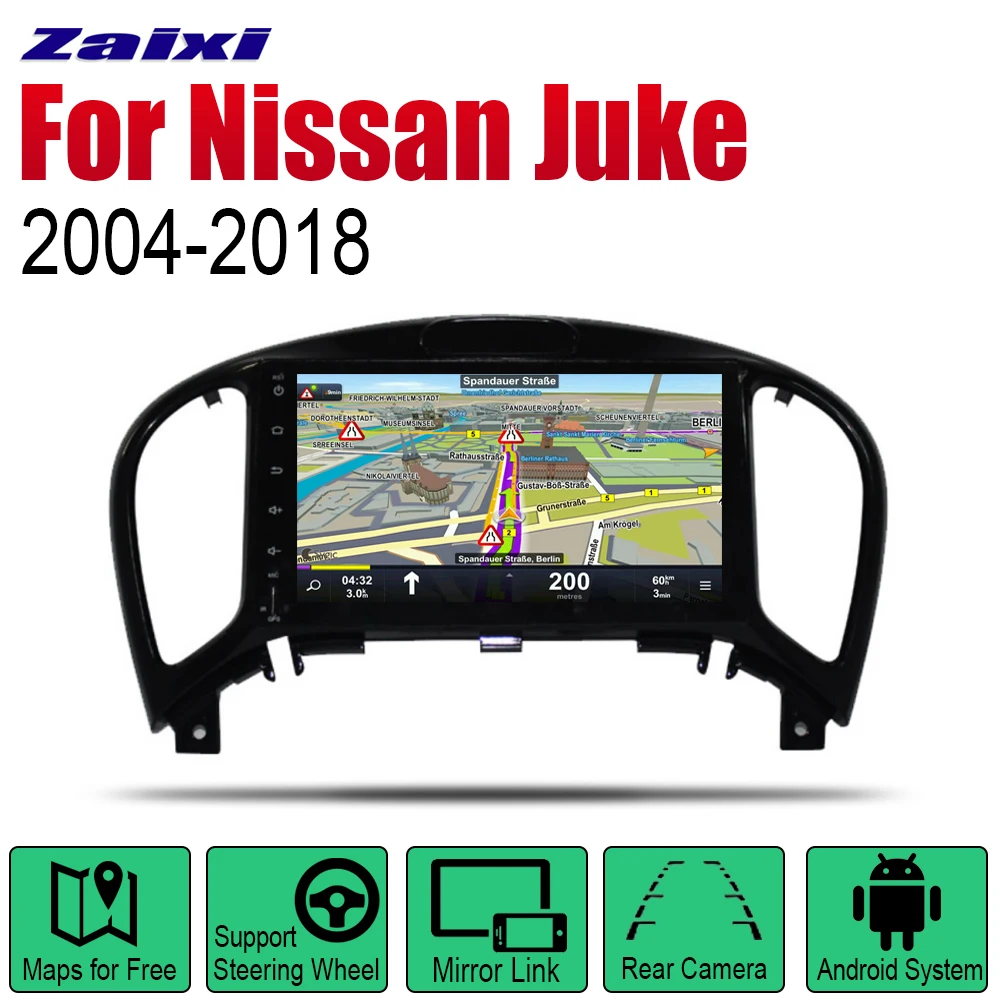 For Nissan Juke 2004-2018 Car Accessories Multimedia Player GPS Navigation Radio Stereo Audio System Head Unit Display 2din
For Nissan Juke 2004-2018 Car Accessories Multimedia Player GPS Navigation Radio Stereo Audio System Head Unit Display 2din