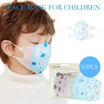 10pcs Children's Mask 4-layer Protective Cloth Masks Disposable Protective Masks 10 Packs Dust-proof Anti-spit Masks B2
10pcs Children's Mask 4-layer Protective Cloth Masks Disposable Protective Masks 10 Packs Dust-proof Anti-spit Masks B2