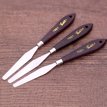 1Pc Professional Stainless Steel Knife Palette soft Metal Material Paint Tools Mixed Scraper Spatula Art Supplies for Artist
1Pc Professional Stainless Steel Knife Palette soft Metal Material Paint Tools Mixed Scraper Spatula Art Supplies for Artist