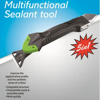 Multifunctional Sealant Caulking Tools 5 in 1 Caulk Remover Applicator Sealant Nozzle Cutter DAG-ship
Multifunctional Sealant Caulking Tools 5 in 1 Caulk Remover Applicator Sealant Nozzle Cutter DAG-ship