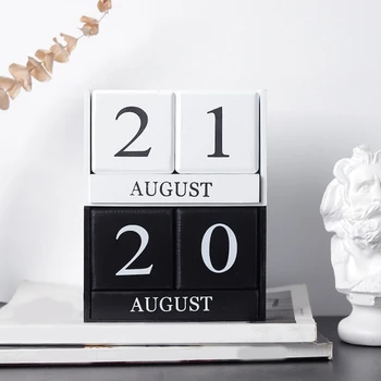 Vintage Wooden Perpetual Desk Calendar Block Planner Permanent Desktop Organizer Diy Agenda Table Decoration
Vintage Wooden Perpetual Desk Calendar Block Planner Permanent Desktop Organizer Diy Agenda Table Decoration