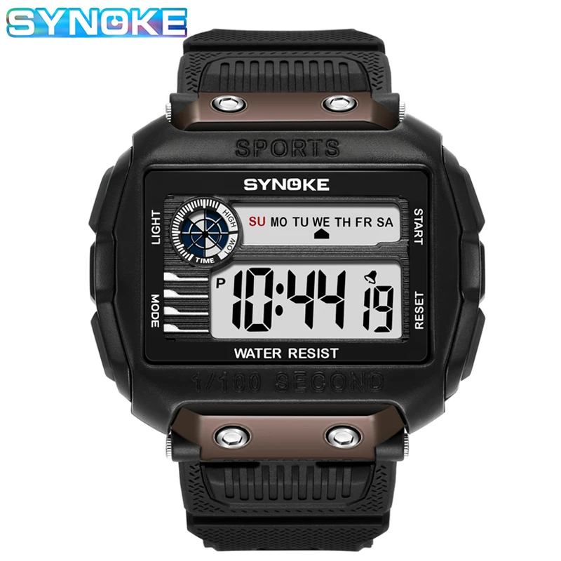 SYNOKE Watches Men 2023 Luxury Rectangular Digital Sport Watch For Men Waterproof Wristwatch Man Big Screen Watch Relojes Hombre
SYNOKE Watches Men 2023 Luxury Rectangular Digital Sport Watch For Men Waterproof Wristwatch Man Big Screen Watch Relojes Hombre