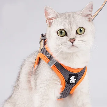 No Pull Reflective Dog Harness Cat Leash Rope Pink Kitty Rope Cat Anti-breaking Safety Collar Christmas Dog Cat Gift AA60QY
No Pull Reflective Dog Harness Cat Leash Rope Pink Kitty Rope Cat Anti-breaking Safety Collar Christmas Dog Cat Gift AA60QY