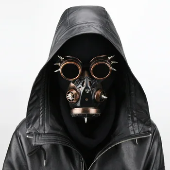 Full Face Masks Metal Steampunk Steam Gothic Retro Windshield Gas Mask Women Men Halloween Cosplay Anime Party Costume Disfraces 
Full Face Masks Metal Steampunk Steam Gothic Retro Windshield Gas Mask Women Men Halloween Cosplay Anime Party Costume Disfraces