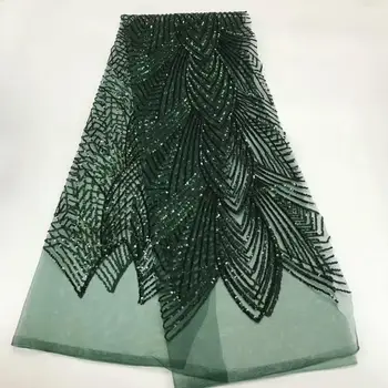 Factory offers2019Nigerian sequins lace fabric high quality African tulle lace Sequins fabric for Evening Dresses Win381 Green
Factory offers2019Nigerian sequins lace fabric high quality African tulle lace Sequins fabric for Evening Dresses Win381 Green