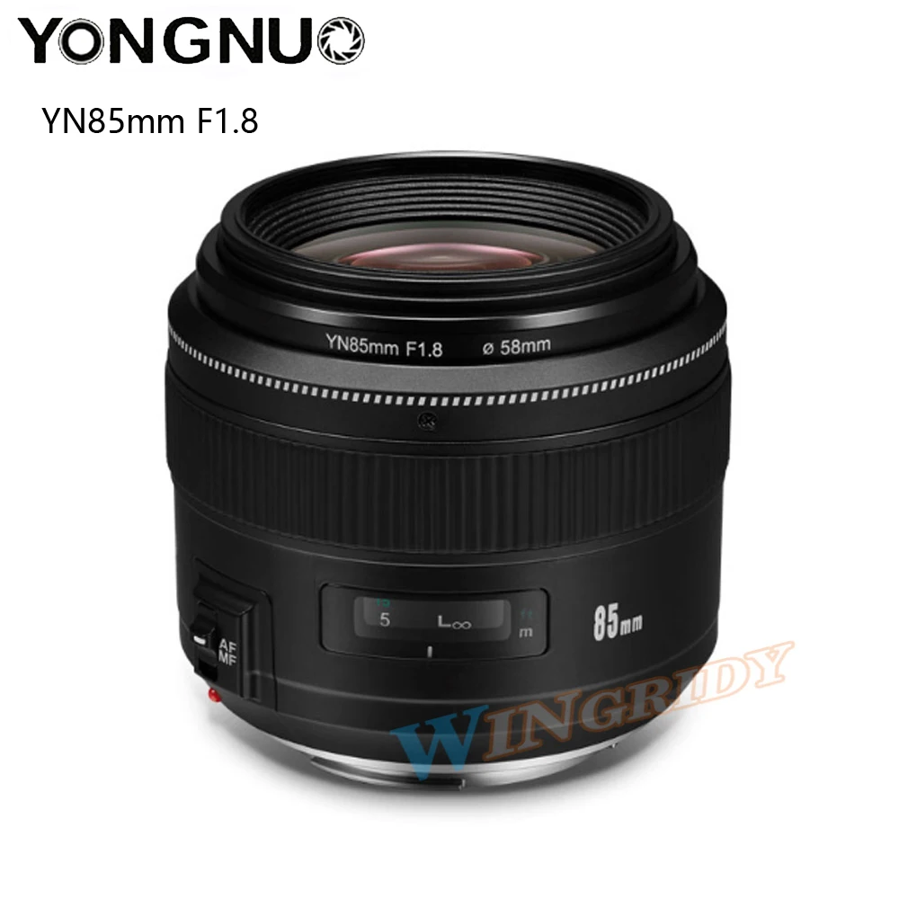 YONGNUO YN85mm F1.8 Camera Lens for Canon EF Mount EOS 85mm AF/MF Standard Medium Telephoto Lenses Fixed Focal Camera Lens
YONGNUO YN85mm F1.8 Camera Lens for Canon EF Mount EOS 85mm AF/MF Standard Medium Telephoto Lenses Fixed Focal Camera Lens