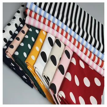 150cmx100cm Stretch Opaque Dots Stripes Printing Chiffon Floral Fabric Dress Long Skirt Wide Leg Pants Apparel Sewing Fabric 
150cmx100cm Stretch Opaque Dots Stripes Printing Chiffon Floral Fabric Dress Long Skirt Wide Leg Pants Apparel Sewing Fabric