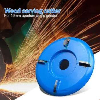 90mm Wood Carving Disc Angle Grinder Woodworking Turbo Round Milling Cutter Aperture Angle Grinder Attachment Milling Cutter
90mm Wood Carving Disc Angle Grinder Woodworking Turbo Round Milling Cutter Aperture Angle Grinder Attachment Milling Cutter