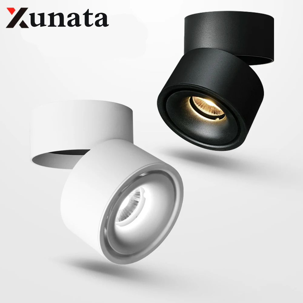 AC85-240V LED Ceiling Light COB 360° Rotatable LED Spotlight Lamp Surface Mounted Modern Floodlight 3W / 5W / 7W / 10W / 12W
AC85-240V LED Ceiling Light COB 360° Rotatable LED Spotlight Lamp Surface Mounted Modern Floodlight 3W / 5W / 7W / 10W / 12W