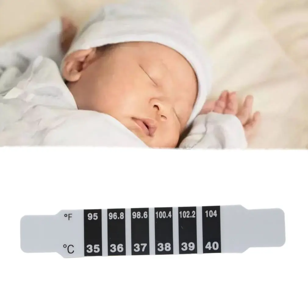 1pcs Baby Forehead LCD Color Changing Body Temperature Sticker Simple And Convenien Baby Forehead Temperature Sticker
1pcs Baby Forehead LCD Color Changing Body Temperature Sticker Simple And Convenien Baby Forehead Temperature Sticker