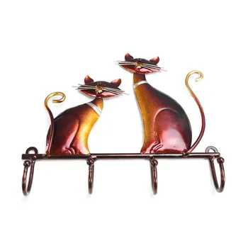 Tooarts 1pc Creative Decorative Iron Cat Wall Hanger Hook Coat 4 Hooks Included
Tooarts 1pc Creative Decorative Iron Cat Wall Hanger Hook Coat 4 Hooks Included