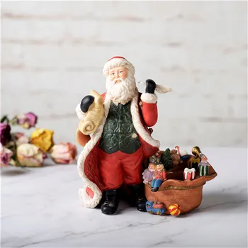 Santa Claus Character Figurines Father Christmas Art Sculpture Ceramics Craft Home Decoration Accessories Living Room R5357
Santa Claus Character Figurines Father Christmas Art Sculpture Ceramics Craft Home Decoration Accessories Living Room R5357