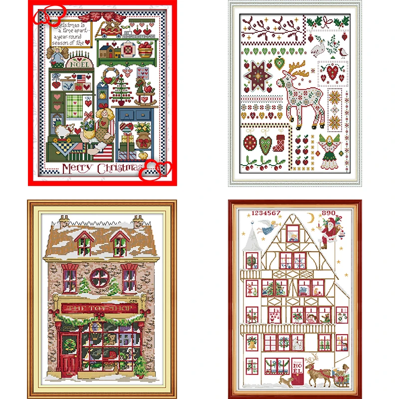 Christmas Gift Joy Sunday Stamped Cross Stitch Kits Patterns 14CT 11CT Printed Counted Craft Handmade Embroidery Needlework Sets
Christmas Gift Joy Sunday Stamped Cross Stitch Kits Patterns 14CT 11CT Printed Counted Craft Handmade Embroidery Needlework Sets