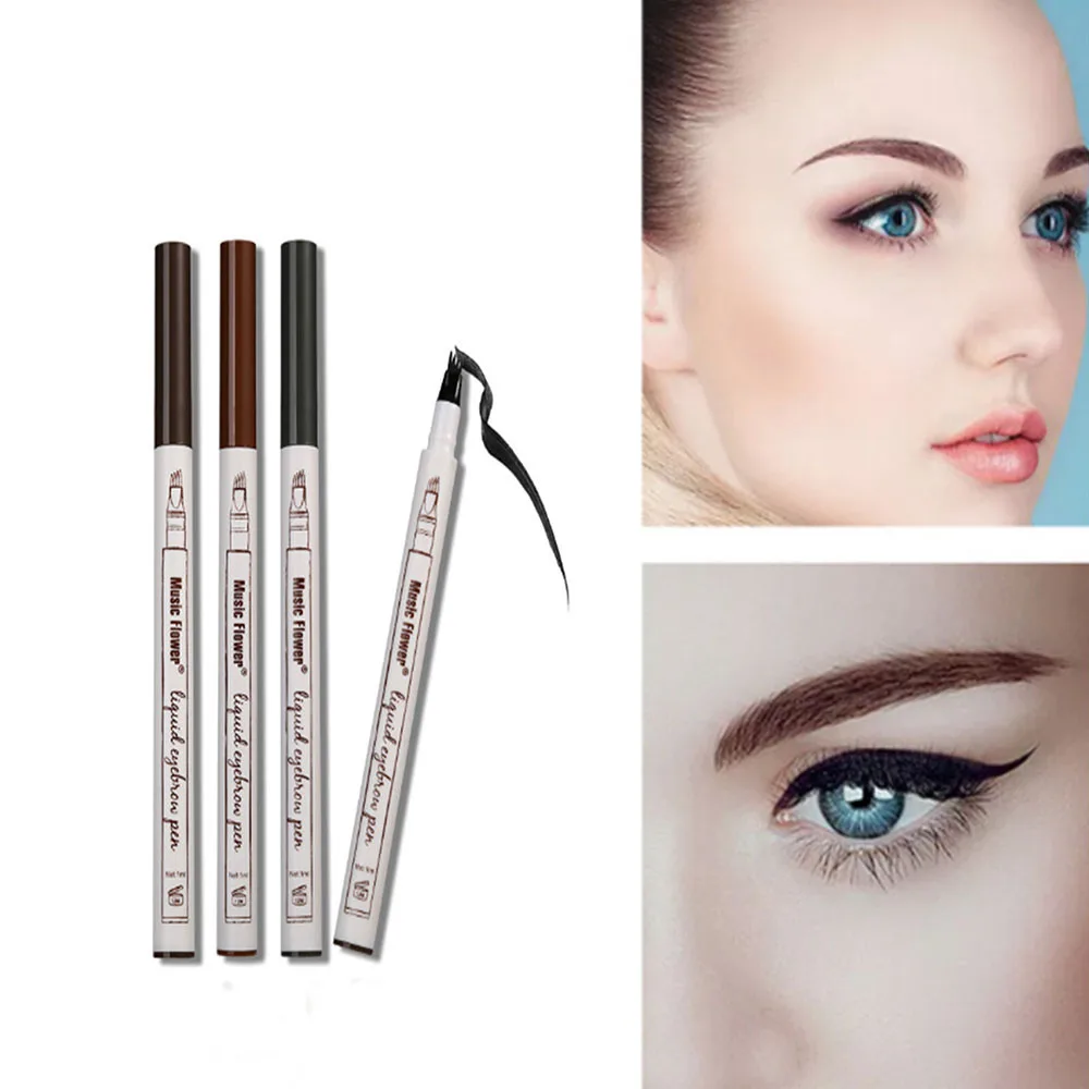 3 Color Super Natural Eye Brow Enhancer Four-tip Eyebrow Pen Lasting Waterproof Eyebrow Pen Sculpting Marker Beauty Make up Tool
3 Color Super Natural Eye Brow Enhancer Four-tip Eyebrow Pen Lasting Waterproof Eyebrow Pen Sculpting Marker Beauty Make up Tool