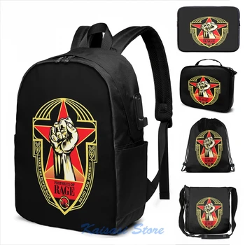 BNR05 Prophets of Rage - Make America Rage Again Tour 2016 USB Charge Backpack Cosmetic bag Travel laptop bag
BNR05 Prophets of Rage - Make America Rage Again Tour 2016 USB Charge Backpack Cosmetic bag Travel laptop bag