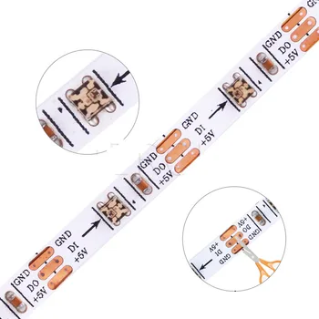 1M SK6812 2020 60LEDs/m 4mm Width White PCB Addressable led pixel strip light DC5V SK6812 MINI RGB non waterproof as WS2812B 
1M SK6812 2020 60LEDs/m 4mm Width White PCB Addressable led pixel strip light DC5V SK6812 MINI RGB non waterproof as WS2812B