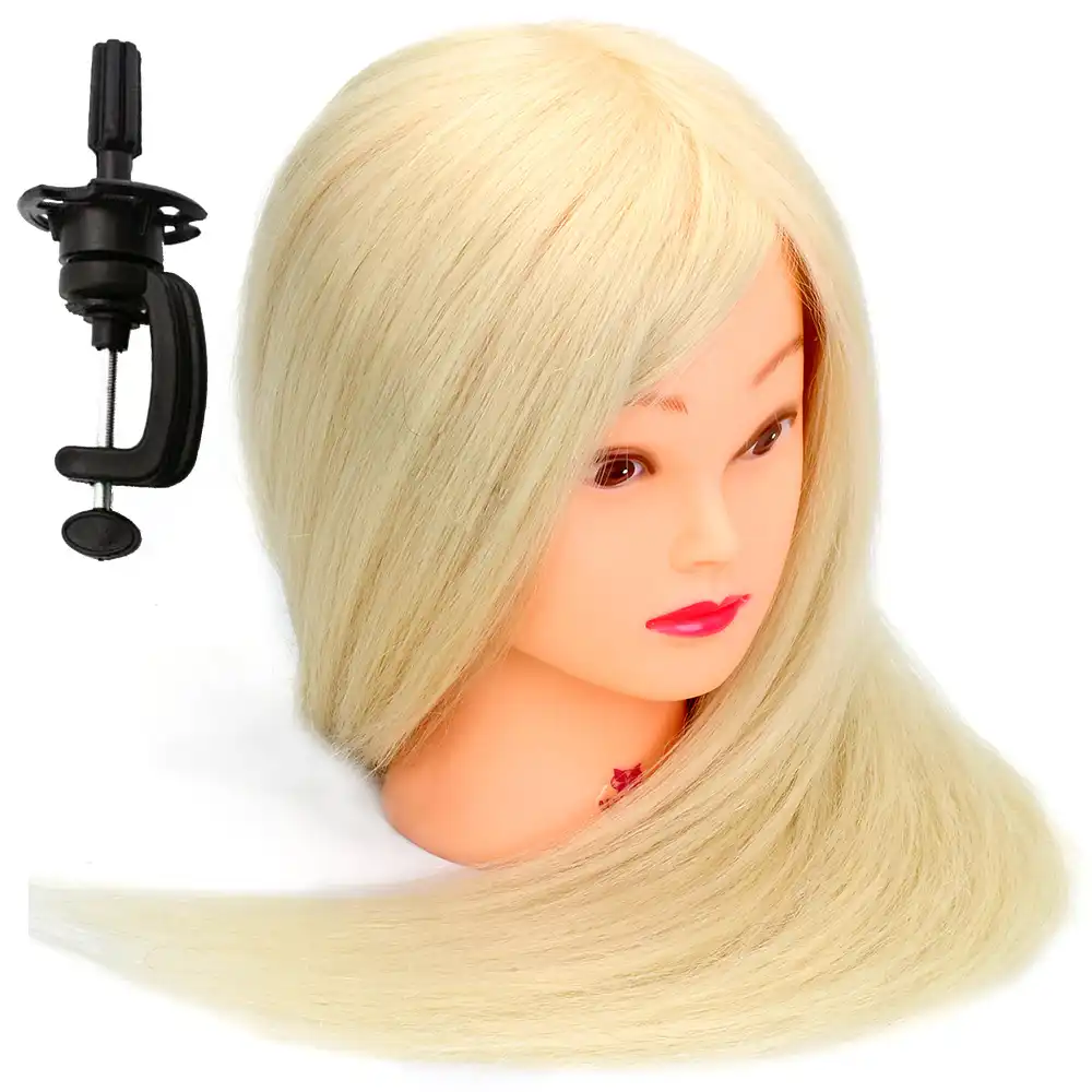 Neverland 24 Blond Dlinnye Volosy Uchebnaya Golova Professionalnaya Nevesta Parikmaherskie Manekeny Kukly 90 Nastoyashie Volosy Golova Manekena Podstavka Aliekspress
