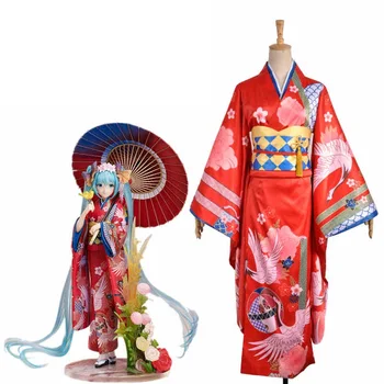 Unisex Anime Cos VOCALOID Hatsune Miku Cosplay Costumes kimono wafuku Suits Sets
Unisex Anime Cos VOCALOID Hatsune Miku Cosplay Costumes kimono wafuku Suits Sets