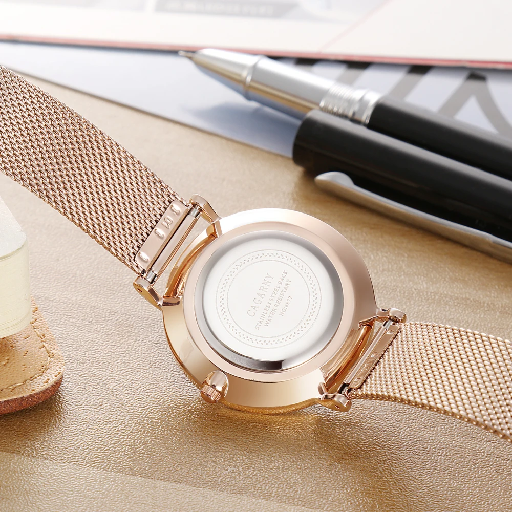drop shipping ultra thin quartz watches for women fashion ladies wristwatch drop shipping rose gold steel mesh bracelet watch gifts (22)