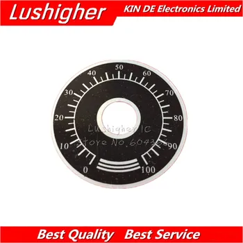 5pcs 0-100 WTH118 Potentiometer Knob Scale Digital Scale Can Be Equipped With WX112 TOPVR
5pcs 0-100 WTH118 Potentiometer Knob Scale Digital Scale Can Be Equipped With WX112 TOPVR