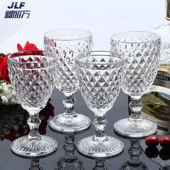 1PC Transparent Embossed Glass Goblet Spirits Whiskey Wine Glass Ice Cream Cup Brandy Beer Steins Home Bar KTV Restaurant Decora
1PC Transparent Embossed Glass Goblet Spirits Whiskey Wine Glass Ice Cream Cup Brandy Beer Steins Home Bar KTV Restaurant Decora