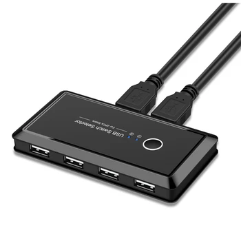 1PCs Share 4 USB 2.0 Devices KVM Switch USB 3.0 Selector Switch For Keyboard And Mouse Scanner Printer Kvm Switch Hub New
1PCs Share 4 USB 2.0 Devices KVM Switch USB 3.0 Selector Switch For Keyboard And Mouse Scanner Printer Kvm Switch Hub New