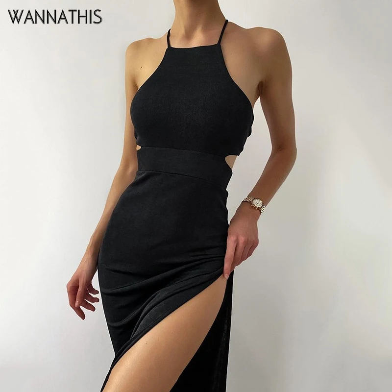 WannaThis Sleeveless Long Dress Women Sexy Summer Party Dresses Women Skinny Elasitcs Backless Hollow Out Mid-Calf Dresses
WannaThis Sleeveless Long Dress Women Sexy Summer Party Dresses Women Skinny Elasitcs Backless Hollow Out Mid-Calf Dresses