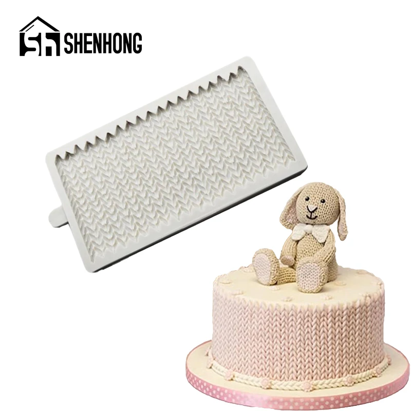 SHENHONG Chunky Knit Ruffle Silicone Fondant Cake Mold Gum Paste Sugar Craft Baby Birthday Party Pastry Border Decorate Mould
SHENHONG Chunky Knit Ruffle Silicone Fondant Cake Mold Gum Paste Sugar Craft Baby Birthday Party Pastry Border Decorate Mould