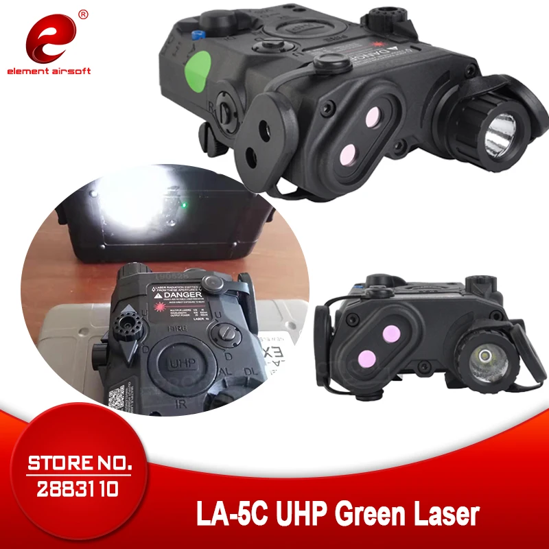 Latest Production Airsoft Element Flashlight LA-5C PEQ UHP Tactical Laser Flashlight Hunting Laser Green Light EX 419 HOT SELL
Latest Production Airsoft Element Flashlight LA-5C PEQ UHP Tactical Laser Flashlight Hunting Laser Green Light EX 419 HOT SELL