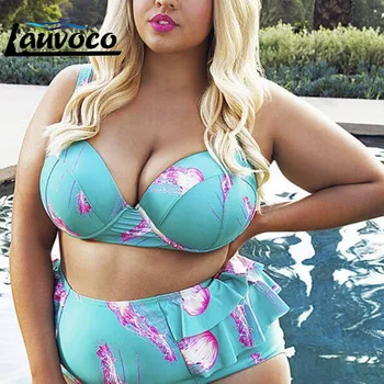 Big Size High Waist Bikini Set Large Chest Swimsuits Plus Size Bikini Beachwear Big Cup Two Pieces Large Size Swimwear Women 5XL
Big Size High Waist Bikini Set Large Chest Swimsuits Plus Size Bikini Beachwear Big Cup Two Pieces Large Size Swimwear Women 5XL
