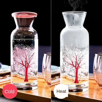 Glass Bottle Cherry Tree Cold Kettle Water Cup Household Juice Bottle Color Changing Kettle When Heated
Glass Bottle Cherry Tree Cold Kettle Water Cup Household Juice Bottle Color Changing Kettle When Heated