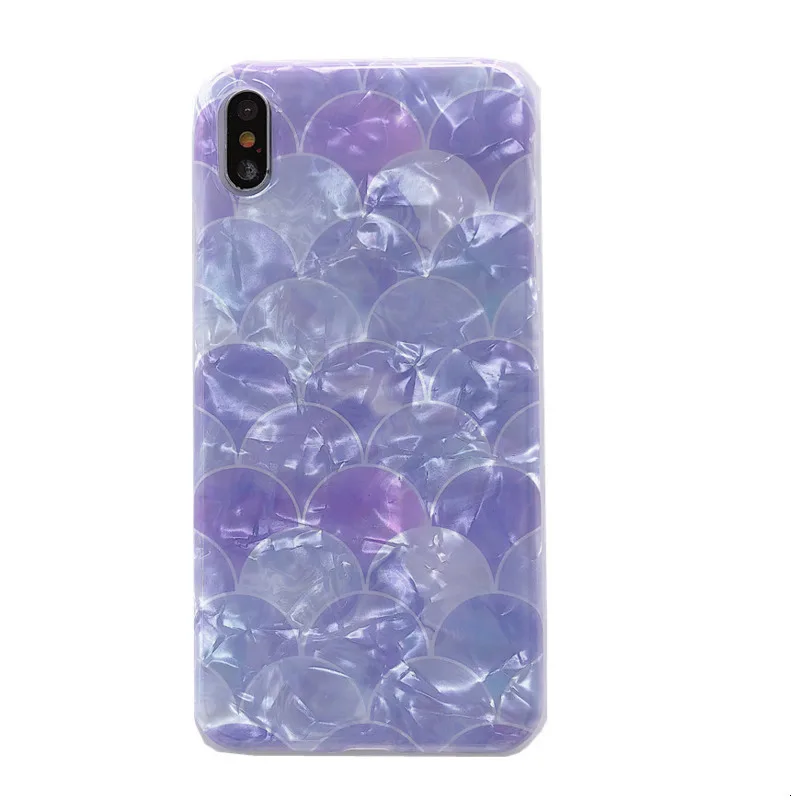 Simple and fresh shell pattern Mobile phone case for iPhone X XS XR XSMax 8 7 66S Plu soft shell anti-fall protection rear cover
Simple and fresh shell pattern Mobile phone case for iPhone X XS XR XSMax 8 7 66S Plu soft shell anti-fall protection rear cover