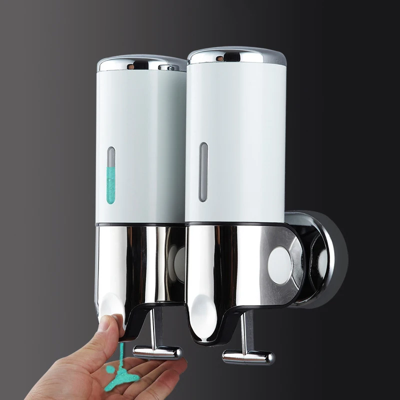 

500ml Liquid Soap Dispenser Wall Mount Bathroom Accessories Hand Sanitizer Detergent Shampoo Dispensers Kitchen Soap Bottle