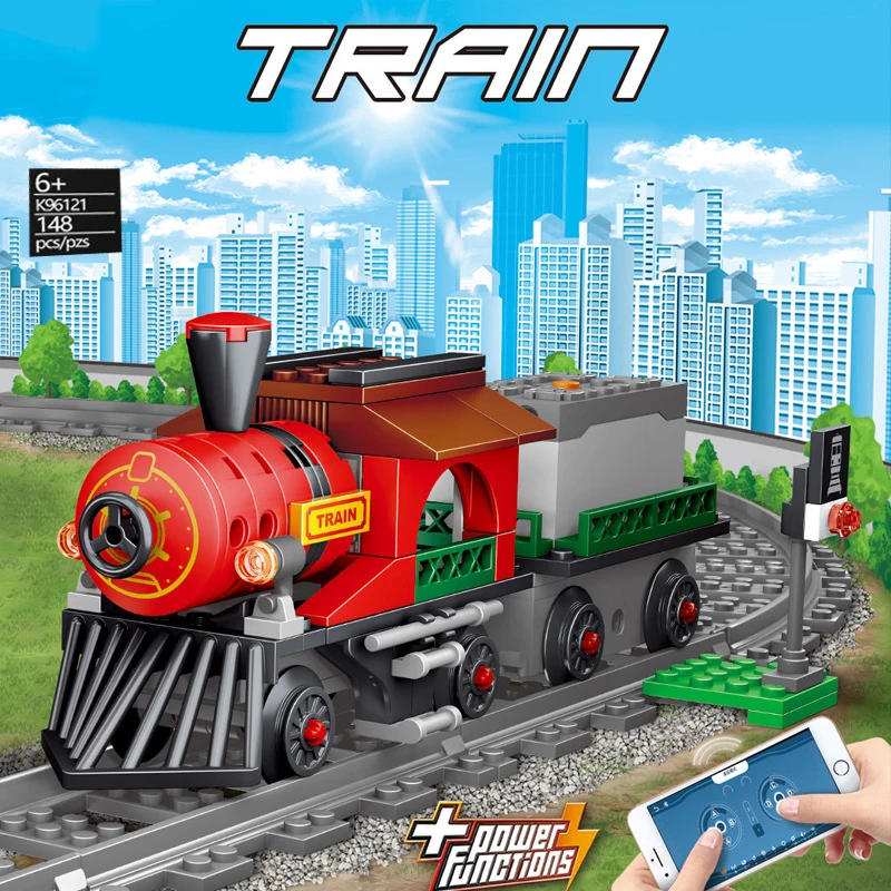 technics vehicle app radio remote control train car building block educational rc toys bricks collection for boys gifts
technics vehicle app radio remote control train car building block educational rc toys bricks collection for boys gifts