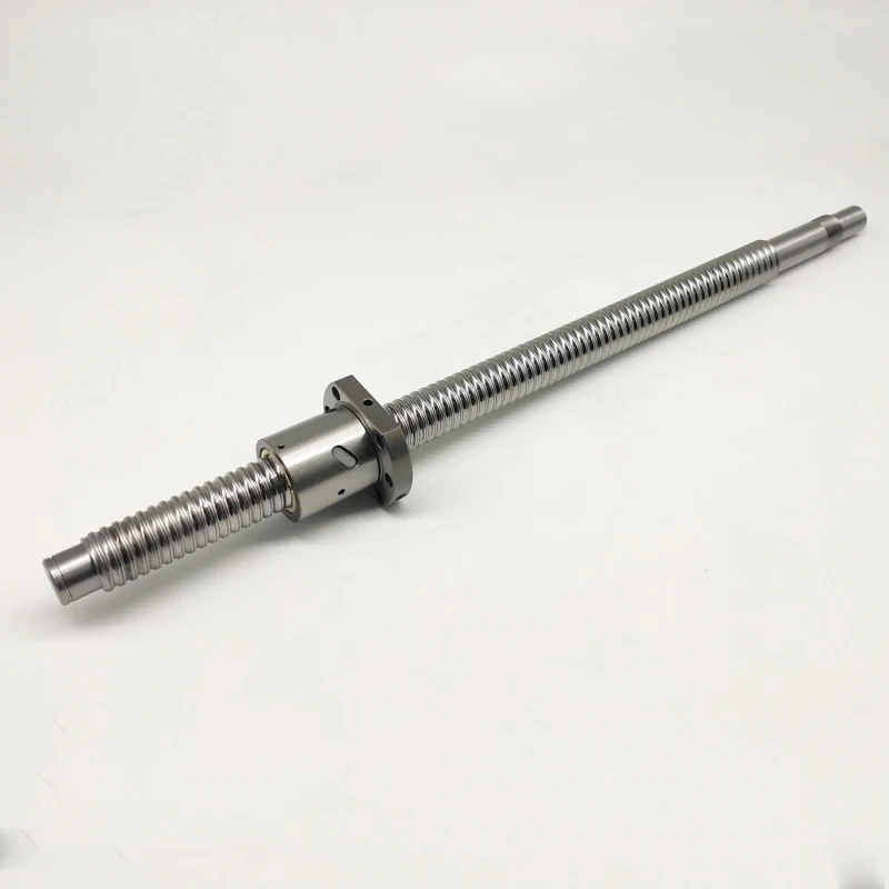 25mm Rolled Ballscrew SFU2505 1000mm RM2505 Ballnut end machining for DIY Part