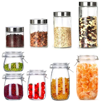 glass storage bottles jars with lid large capacity honey candy jar kitchen container sealed with cover glass jars secret stash
glass storage bottles jars with lid large capacity honey candy jar kitchen container sealed with cover glass jars secret stash