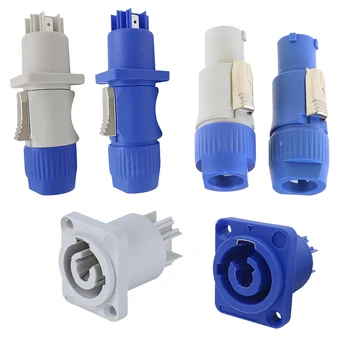 Male & Female in pair Powercon Type A NAC3FCA+NAC3MPA-1 Chassis Plug Panel adapter 3 Pin Powercon Speaker Connector
Male & Female in pair Powercon Type A NAC3FCA+NAC3MPA-1 Chassis Plug Panel adapter 3 Pin Powercon Speaker Connector