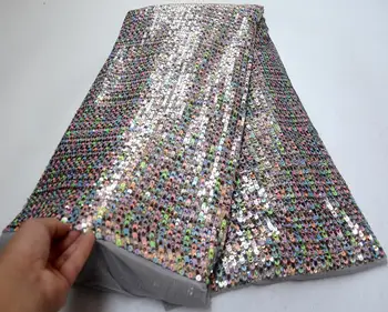 Sequins Lace Fabric High Quality African French Tulle Lace Fabric Embroidery For Sequins Lace Nigeria Party Dress
Sequins Lace Fabric High Quality African French Tulle Lace Fabric Embroidery For Sequins Lace Nigeria Party Dress