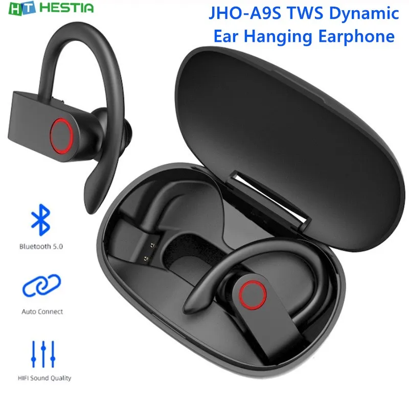 JHO-A9S Bluetooth 5.0 Ear-mounted Wireless TWS Headset HiFi Sound HD Call Dynamic Headphone Auto Connection Ear Hanging Earphone
JHO-A9S Bluetooth 5.0 Ear-mounted Wireless TWS Headset HiFi Sound HD Call Dynamic Headphone Auto Connection Ear Hanging Earphone