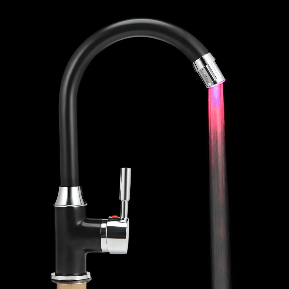 Hot Selling LED Faucet Light Tap Nozzle RGB Color Blinking Temperature Faucet Aerator Water Saving Kitchen Bathroom Accessories
Hot Selling LED Faucet Light Tap Nozzle RGB Color Blinking Temperature Faucet Aerator Water Saving Kitchen Bathroom Accessories